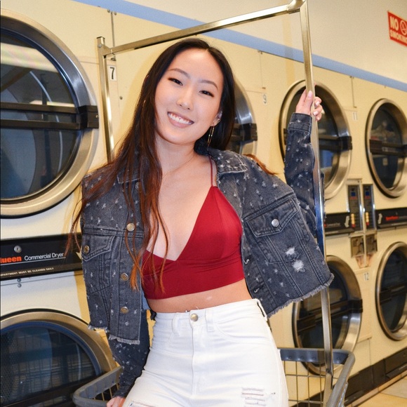 ONLY A FEW LEFT • Erin Maroon Bralette - Picture 2 of 7